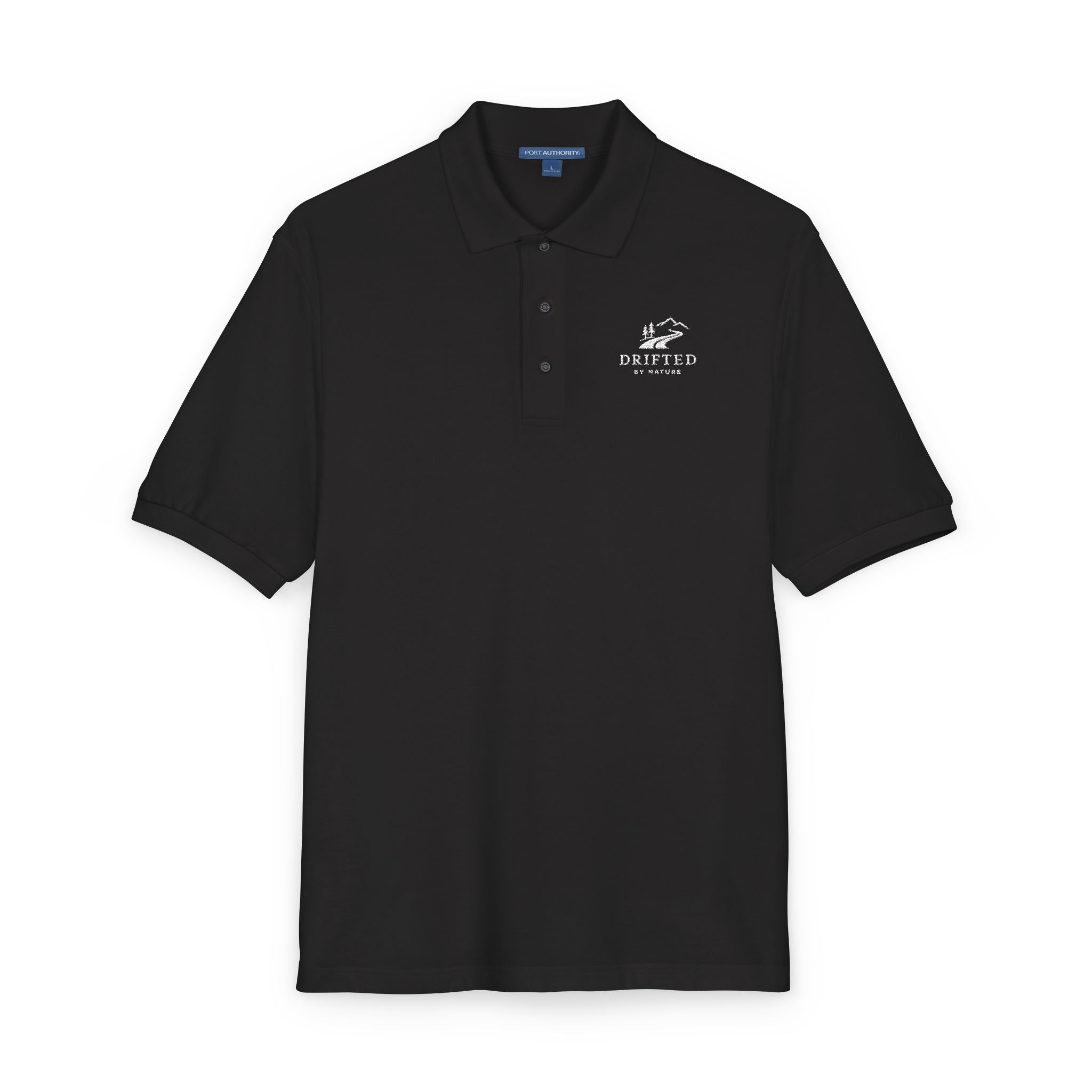Drifted by Nature Polo — Road & Mountain Graphic