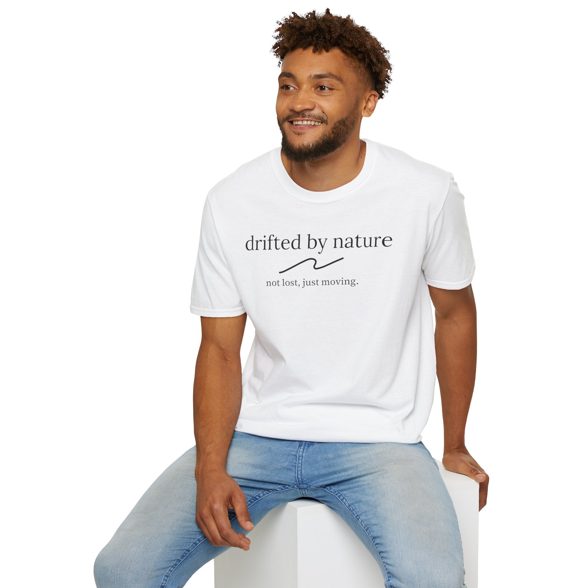 Not Lost, Just Moving — Original Drifted by Nature Tee