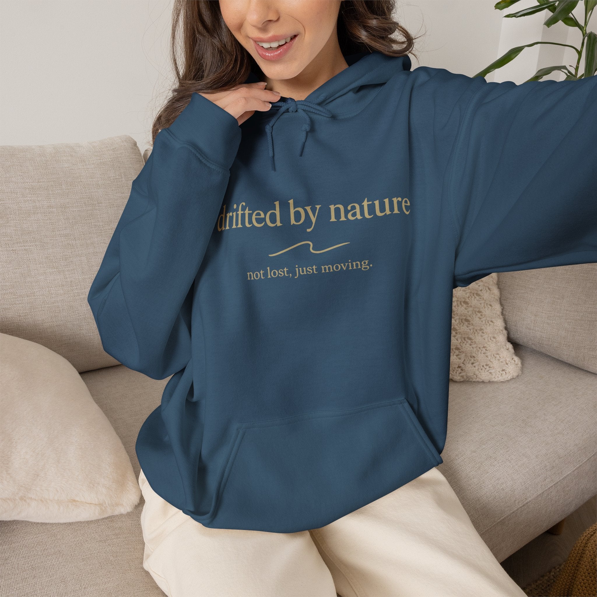 Original Drifted by Nature Hoodie — Unisex Heavy Blend Sweatshirt