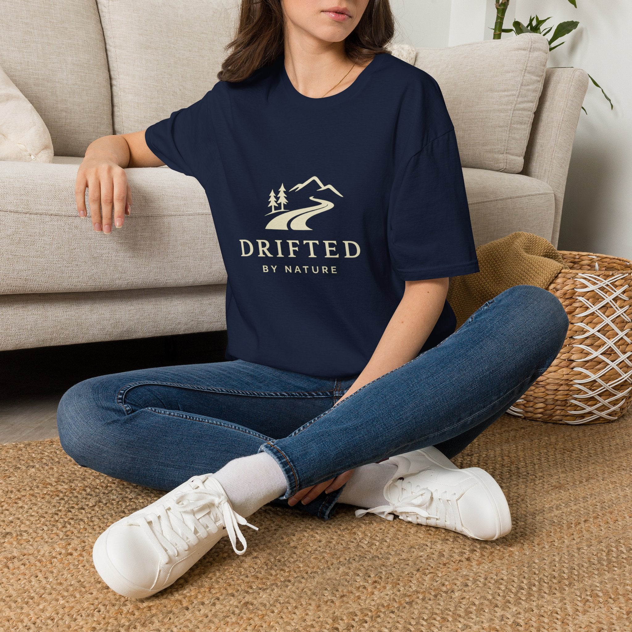 Not Lost, Just Moving Tee — Drifted by Nature Graphic T-Shirt