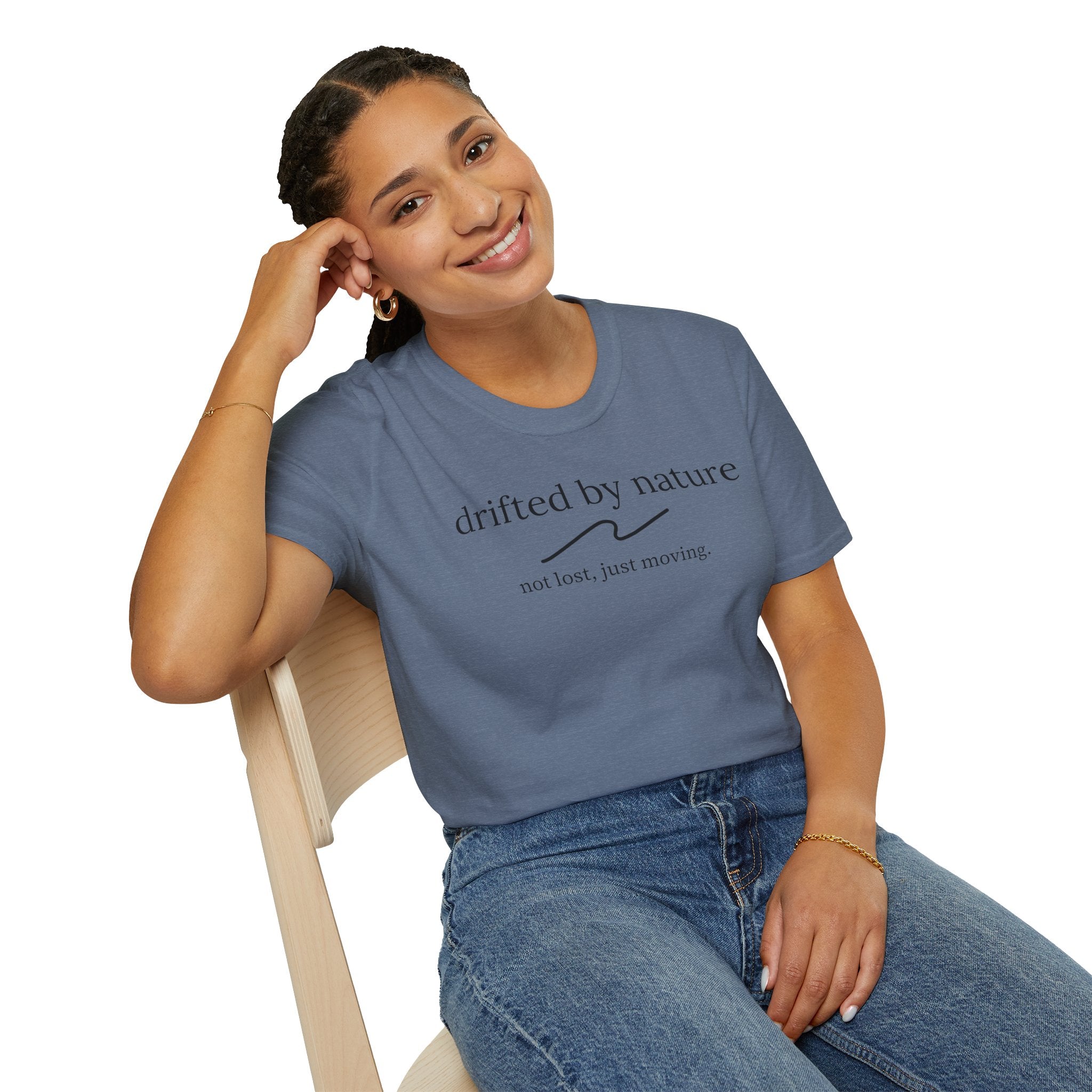 Not Lost, Just Moving — Original Drifted by Nature Tee
