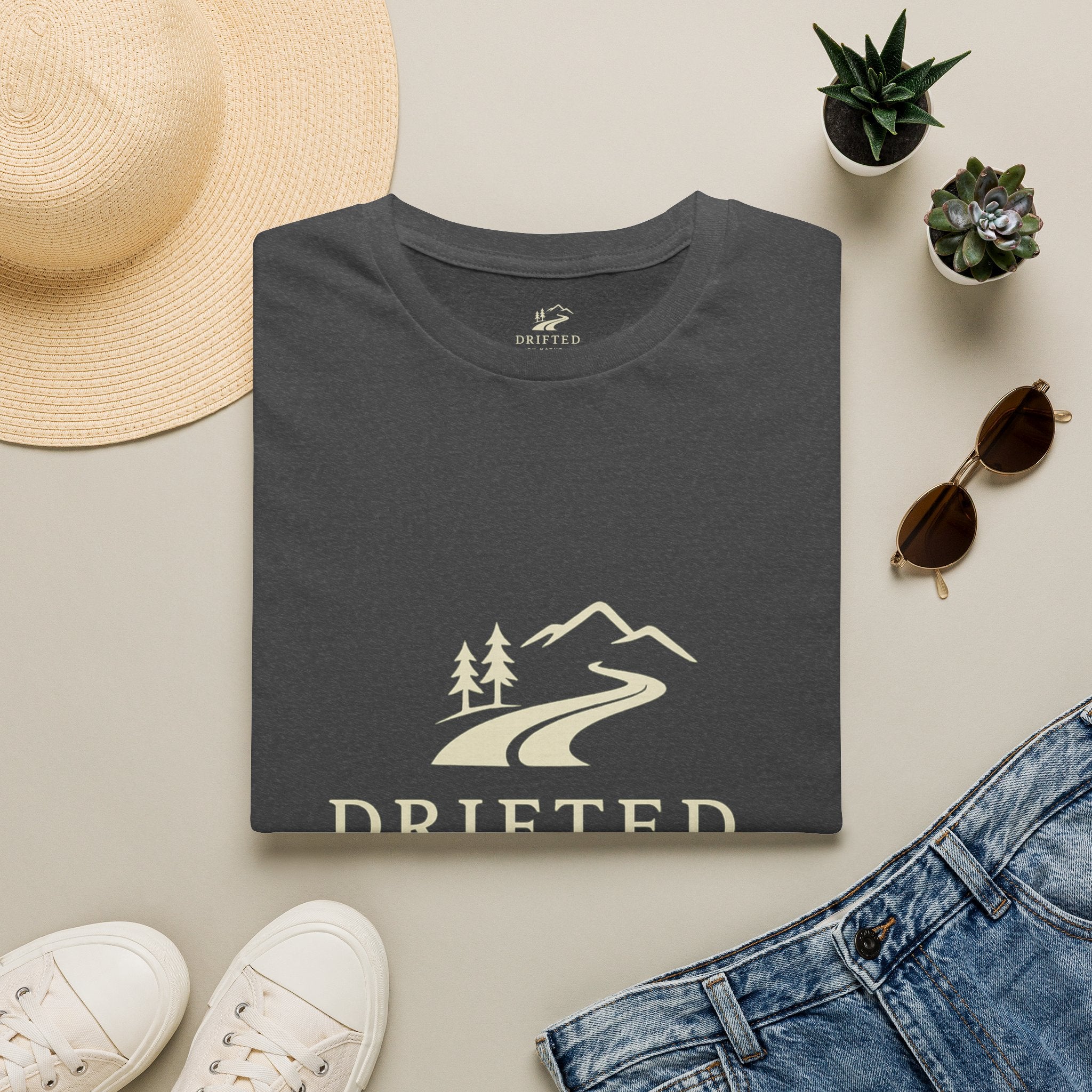 Not Lost, Just Moving Tee — Drifted by Nature Graphic T-Shirt