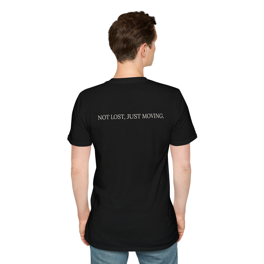 Not Lost, Just Moving Tee — Drifted by Nature Graphic T-Shirt