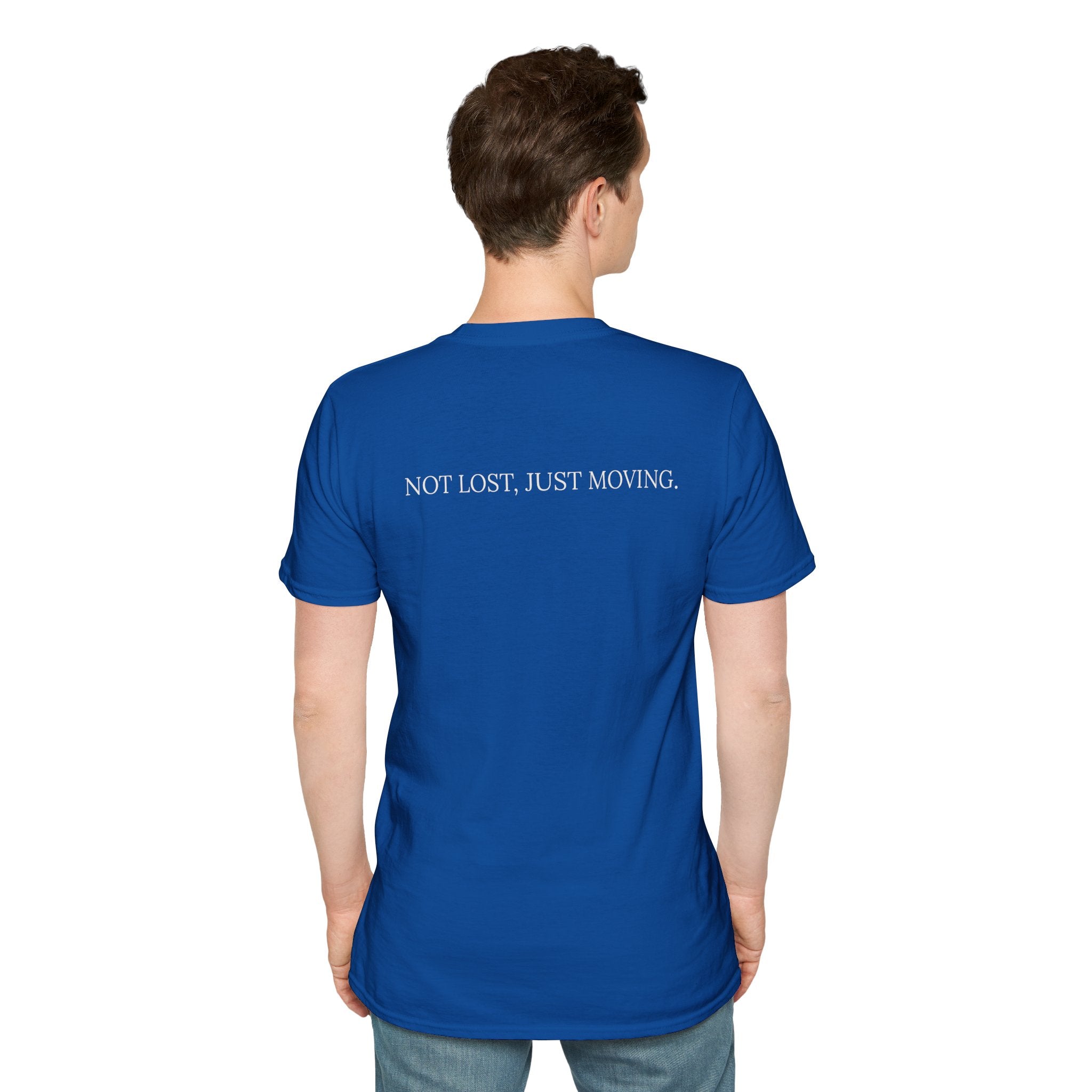 Not Lost, Just Moving Tee — Drifted by Nature Graphic T-Shirt
