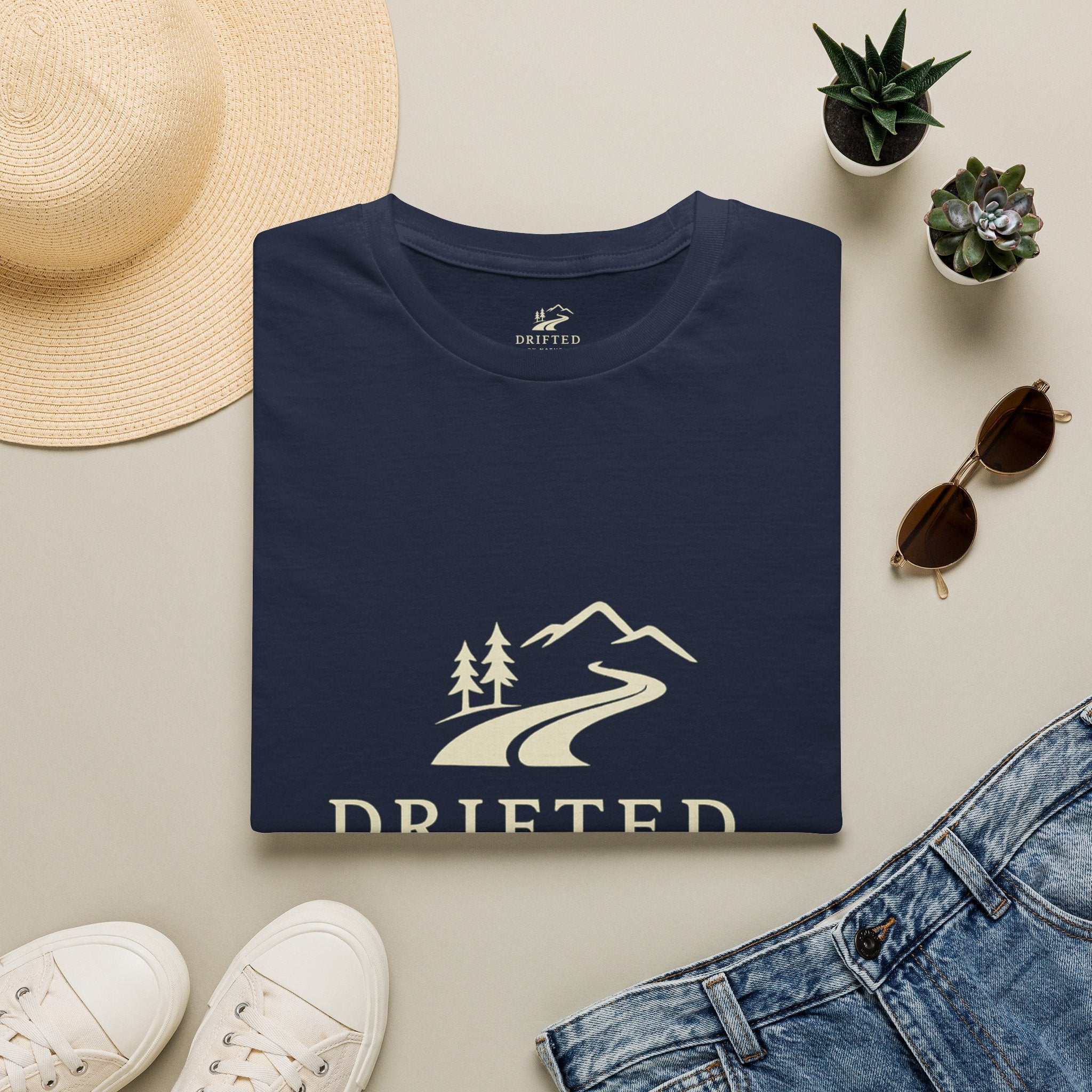Not Lost, Just Moving Tee — Drifted by Nature Graphic T-Shirt
