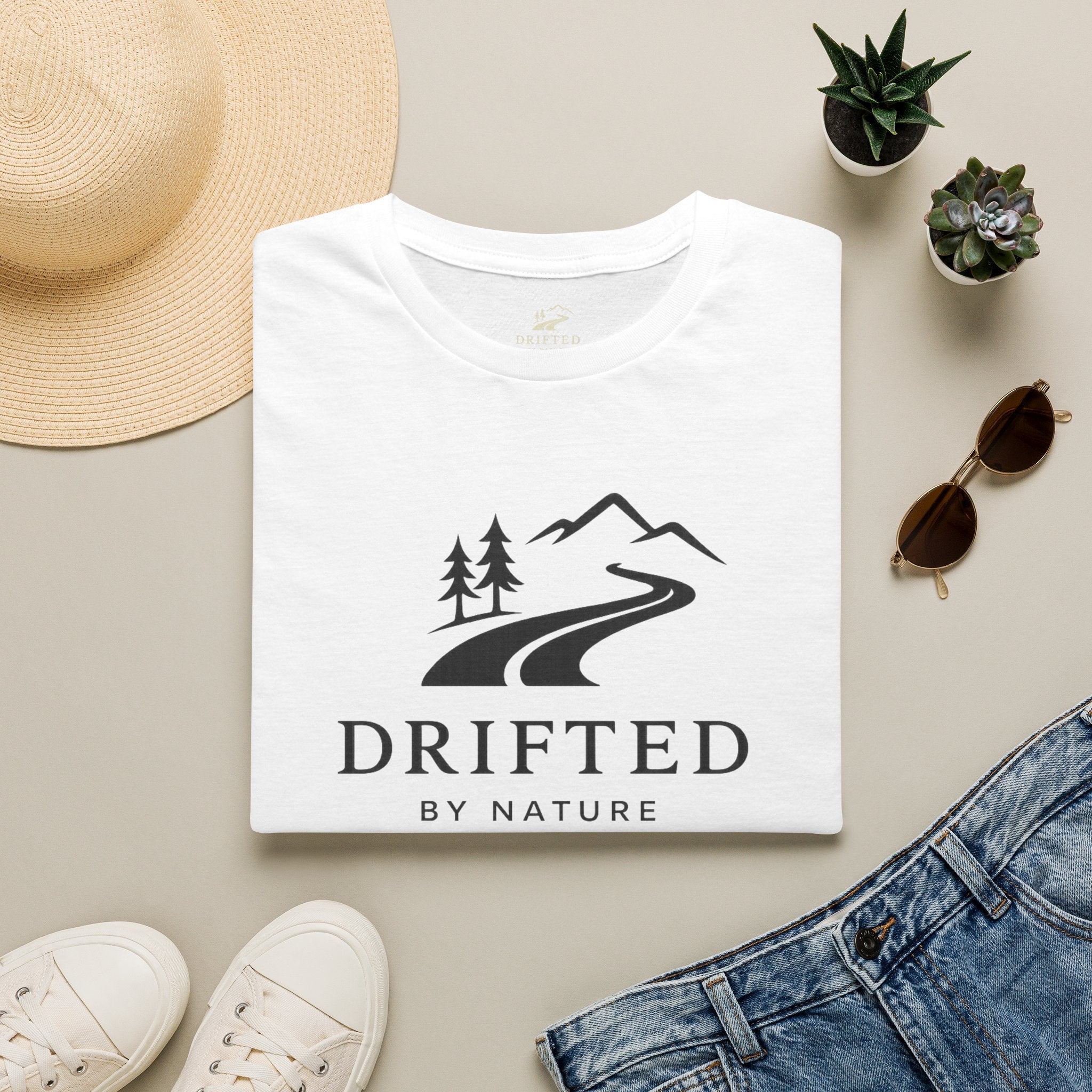 Not Lost, Just Moving Tee — Drifted by Nature Graphic T-Shirt