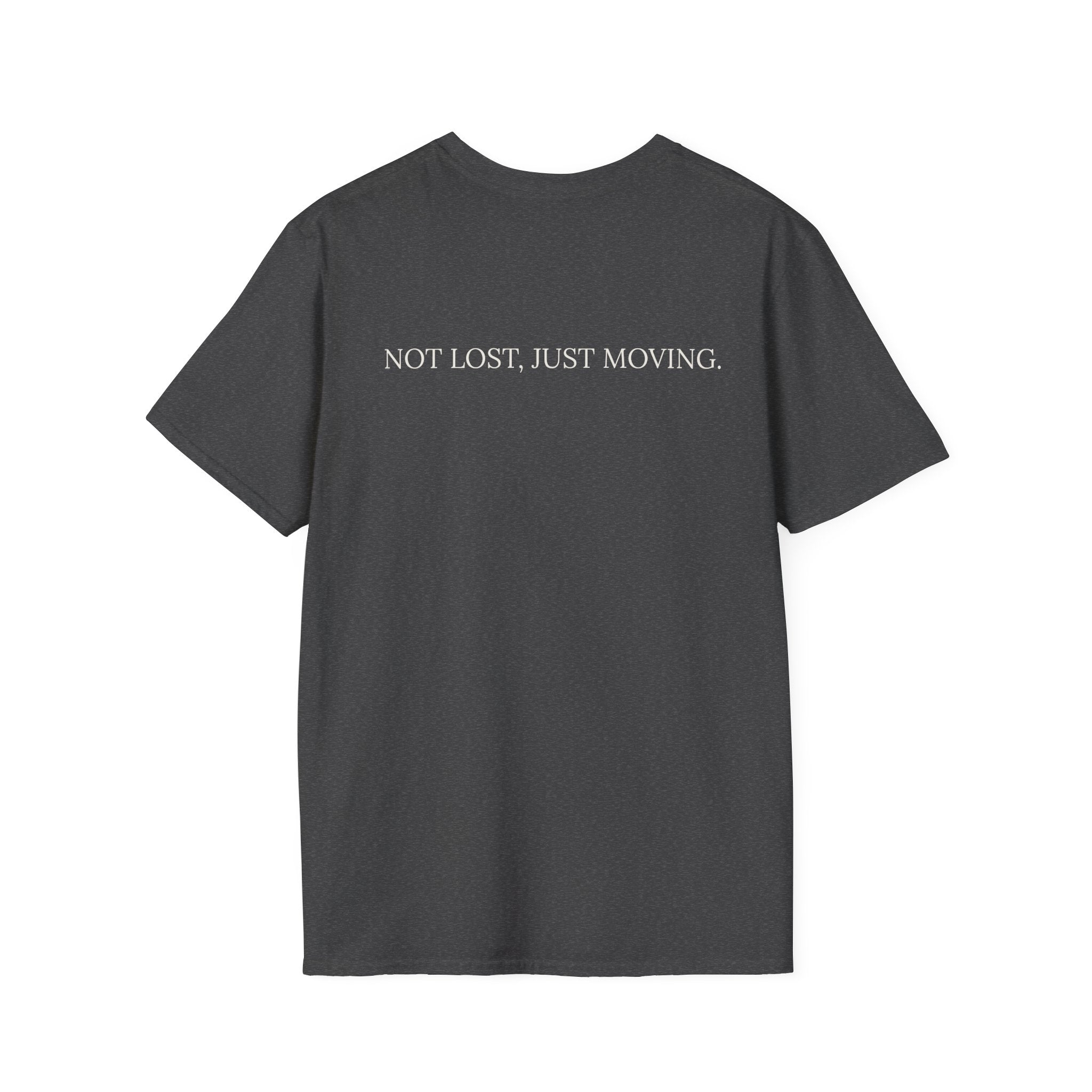 Not Lost, Just Moving Tee — Drifted by Nature Graphic T-Shirt