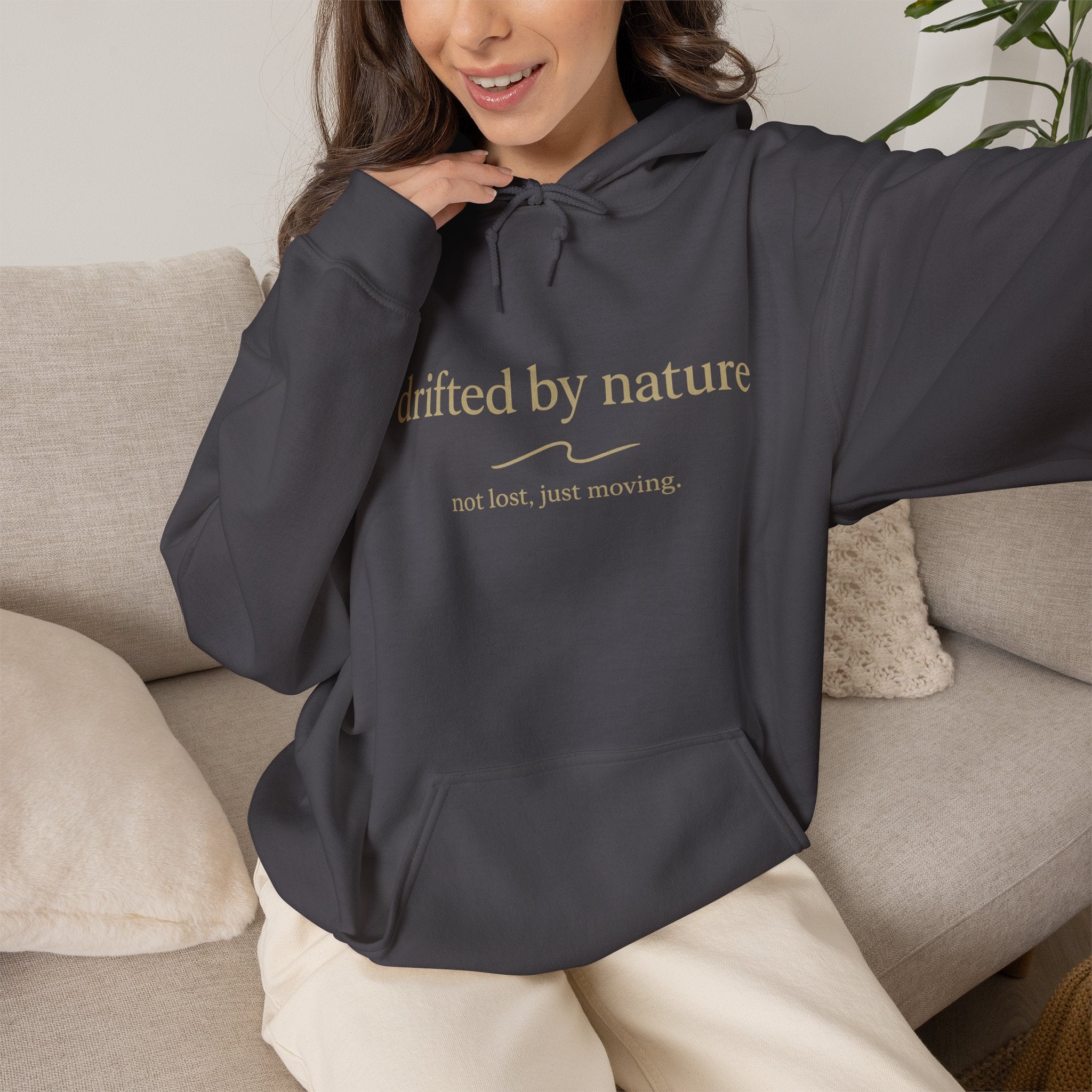 Original Drifted by Nature Hoodie — Unisex Heavy Blend Sweatshirt