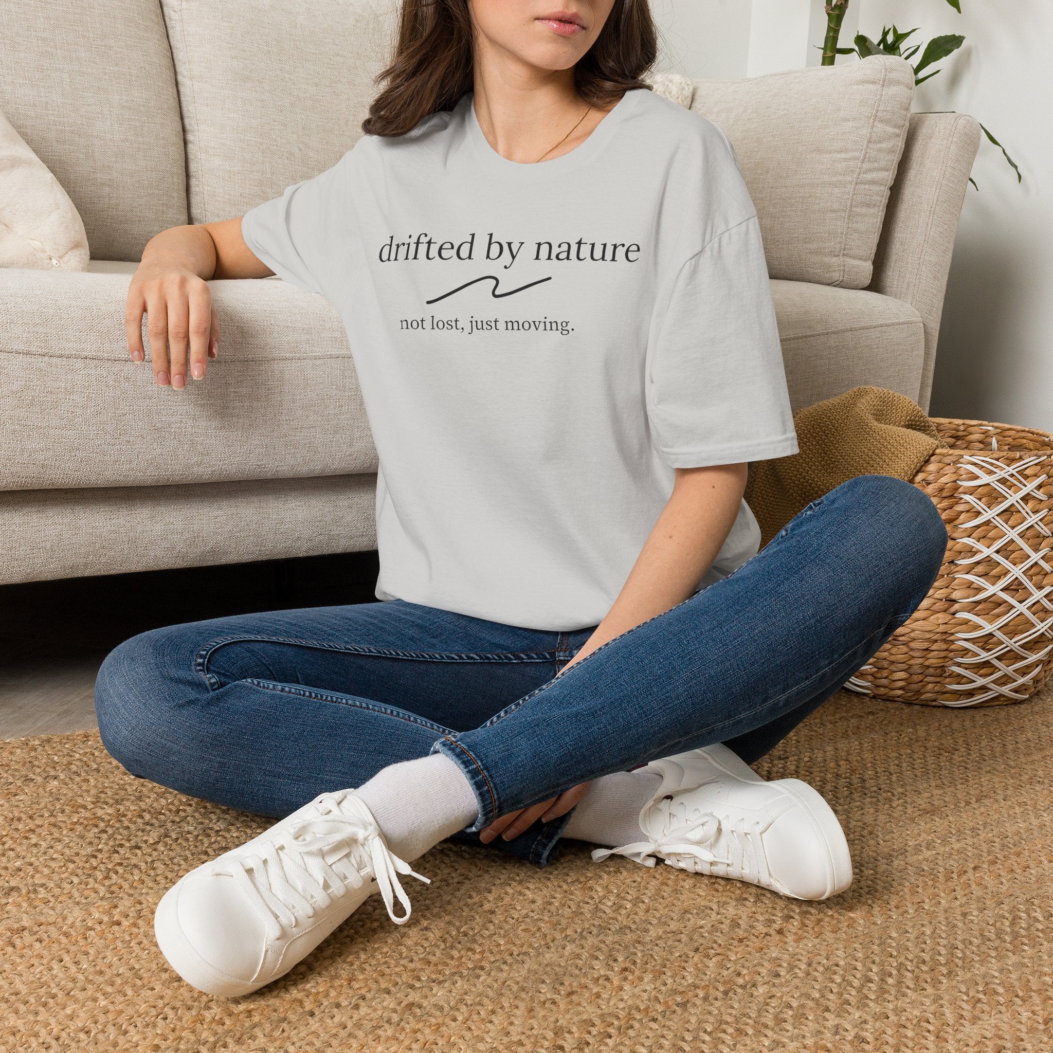 Not Lost, Just Moving — Original Drifted by Nature Tee