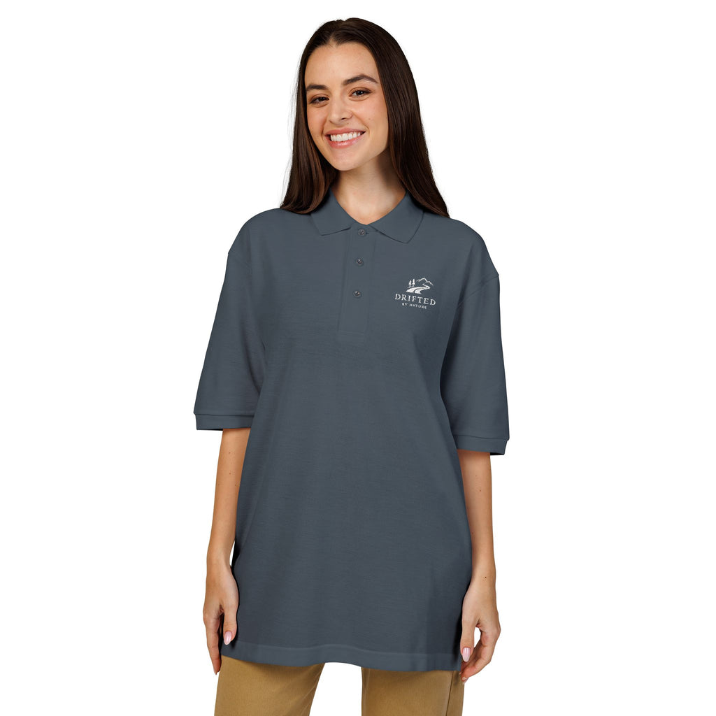 Drifted by Nature Polo — Road & Mountain Graphic