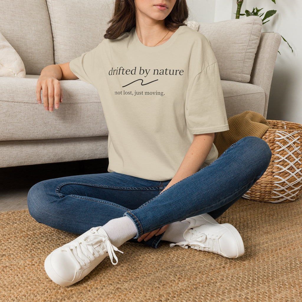 Not Lost, Just Moving — Original Drifted by Nature Tee
