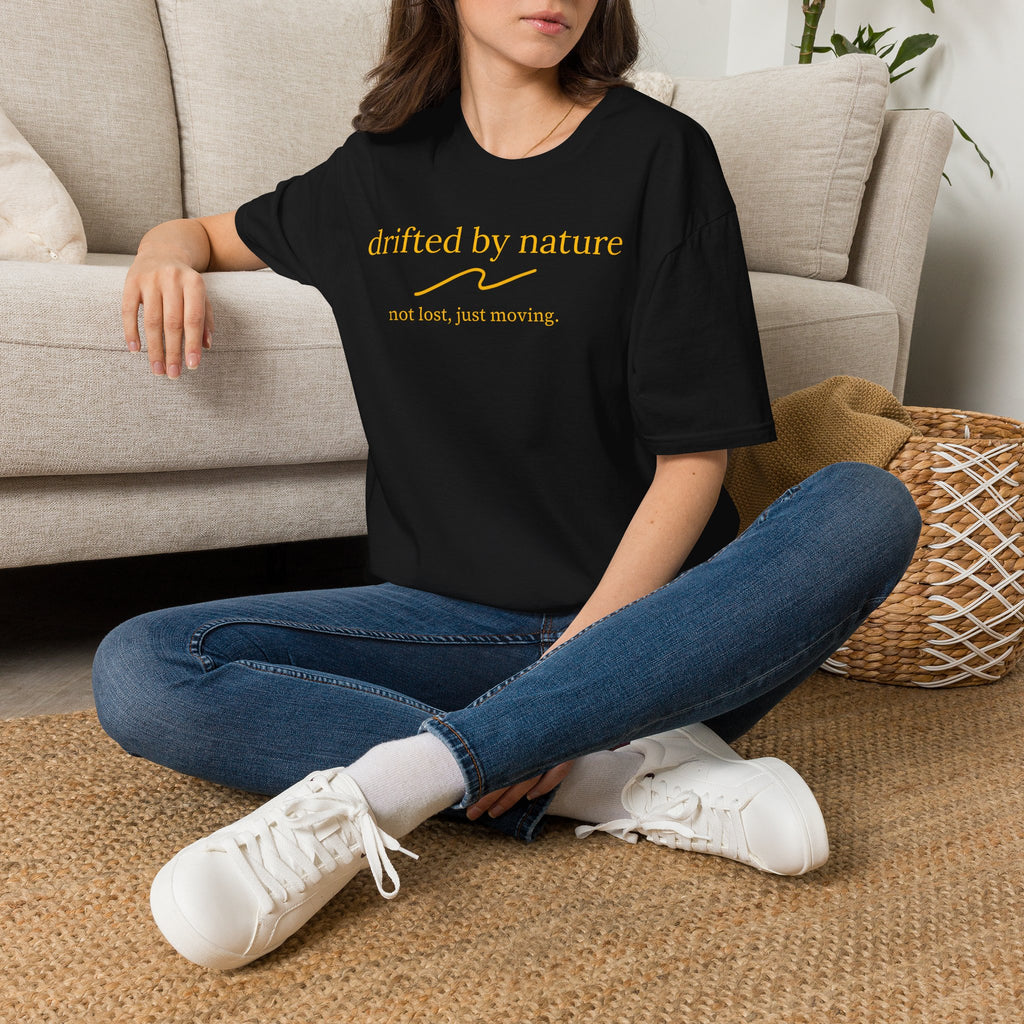 Not Lost, Just Moving — Original Drifted by Nature Tee