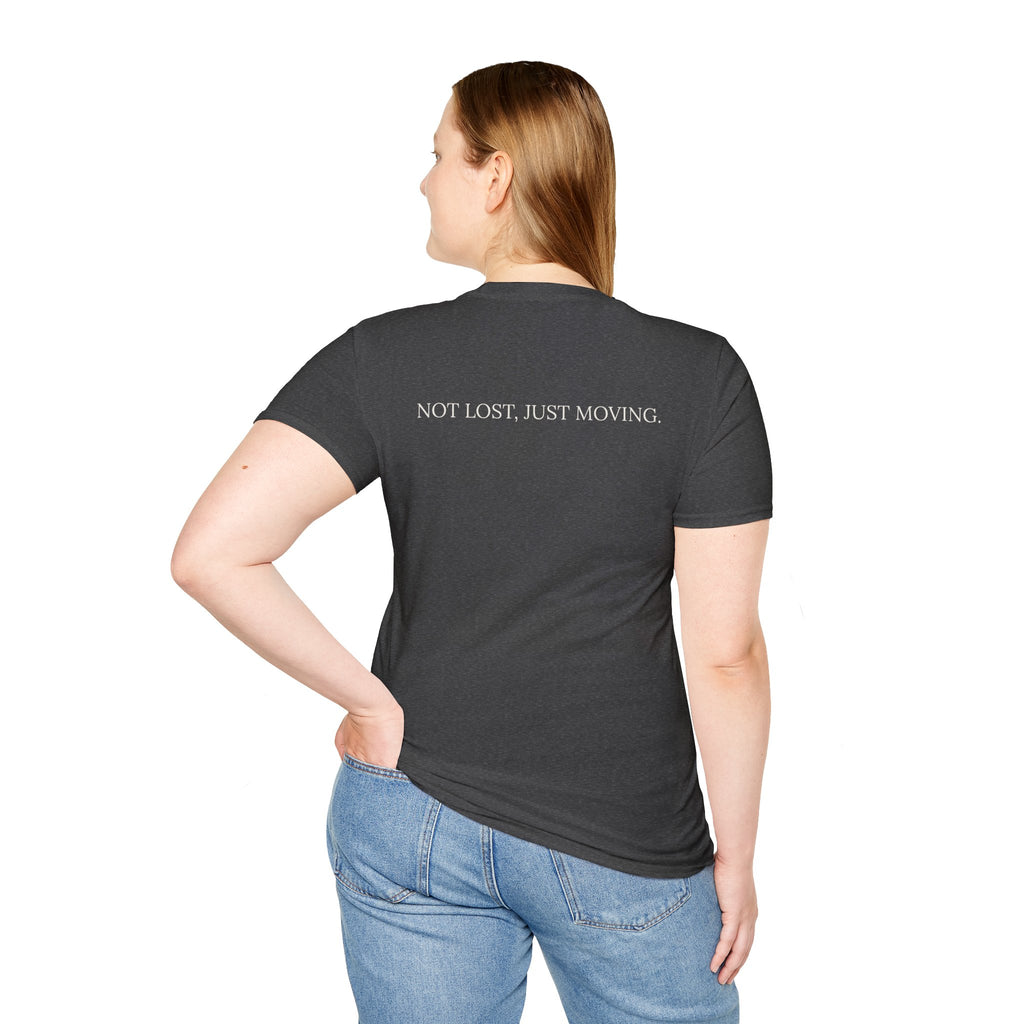 Not Lost, Just Moving Tee — Drifted by Nature Graphic T-Shirt