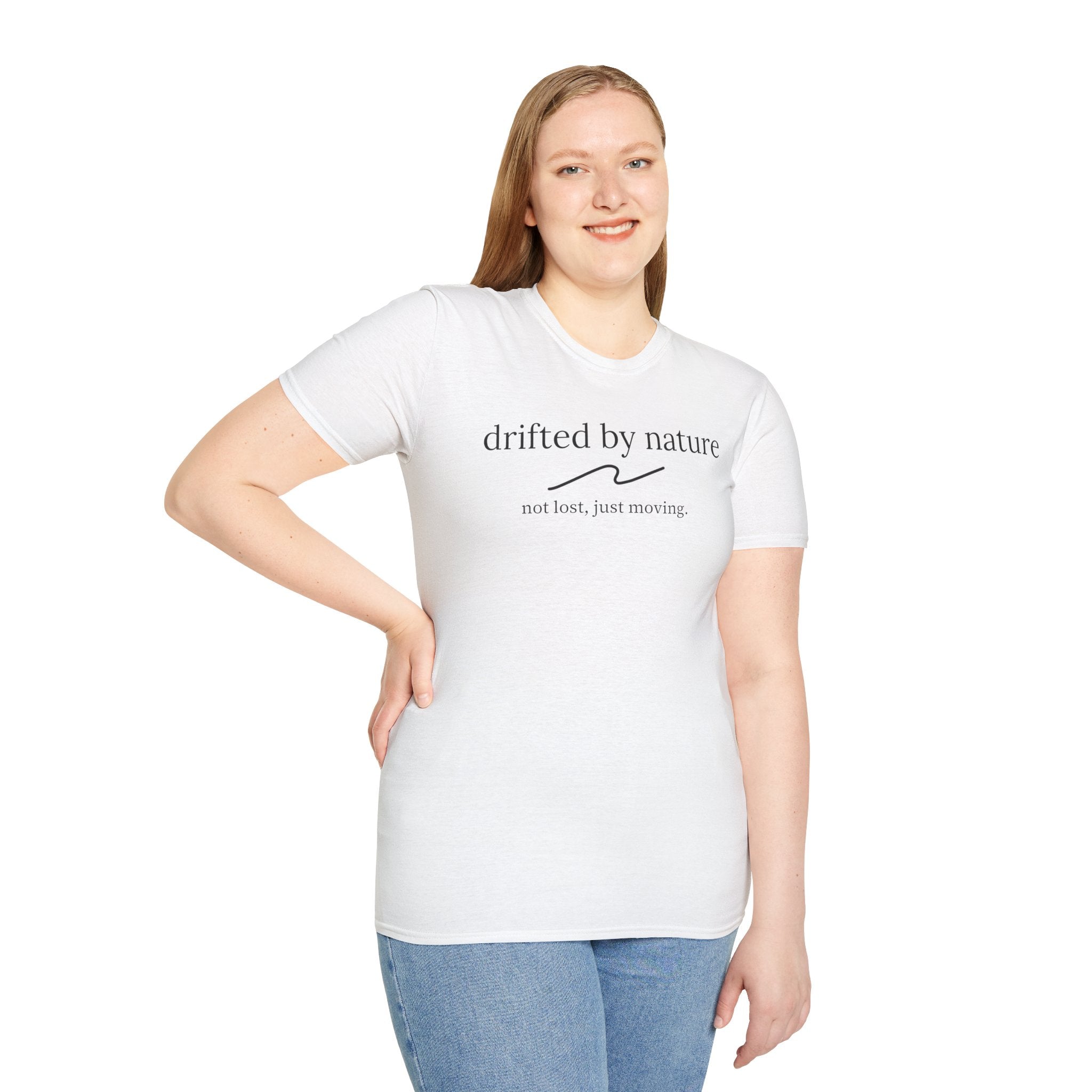Not Lost, Just Moving — Original Drifted by Nature Tee