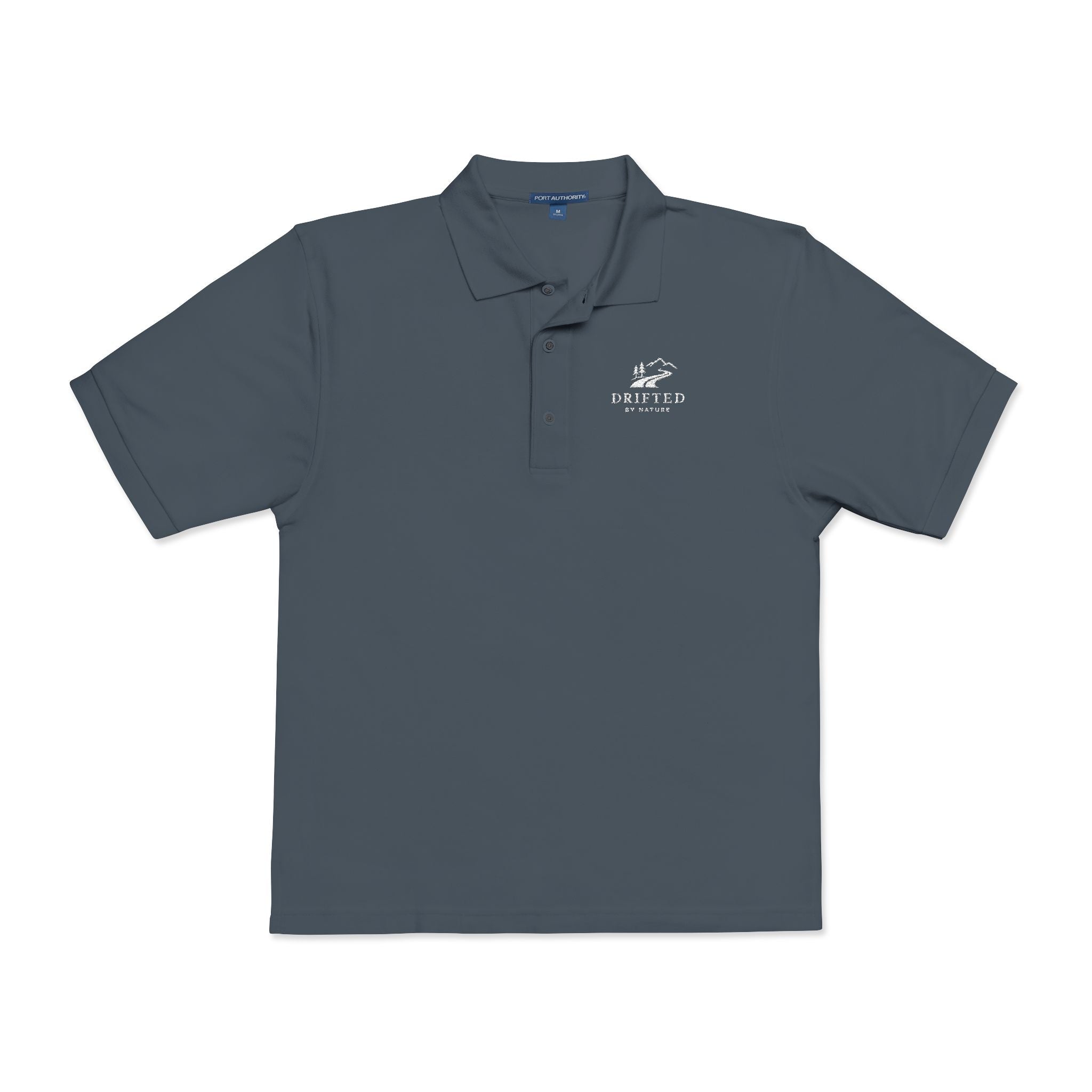 Drifted by Nature Polo — Road & Mountain Graphic
