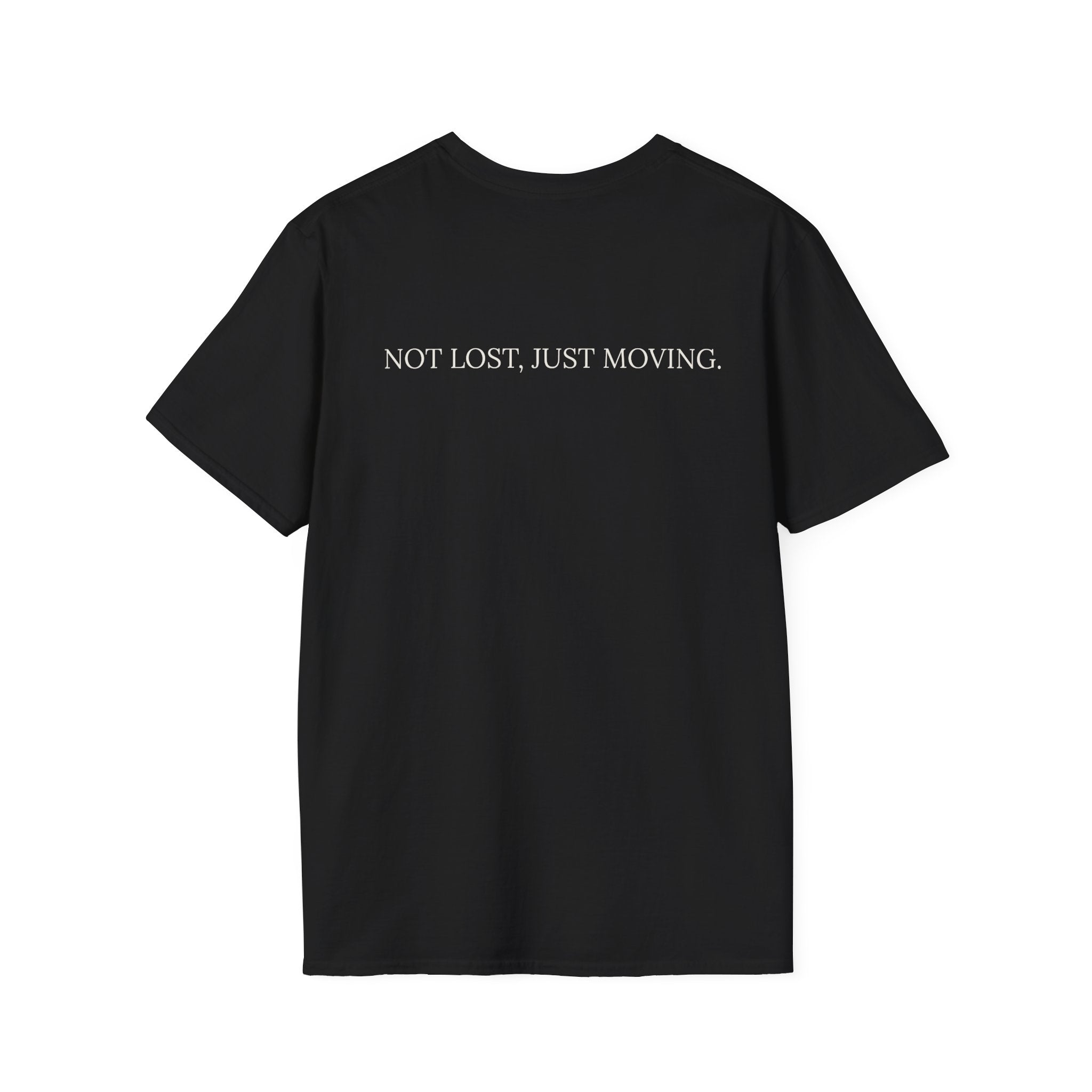 Not Lost, Just Moving Tee — Drifted by Nature Graphic T-Shirt