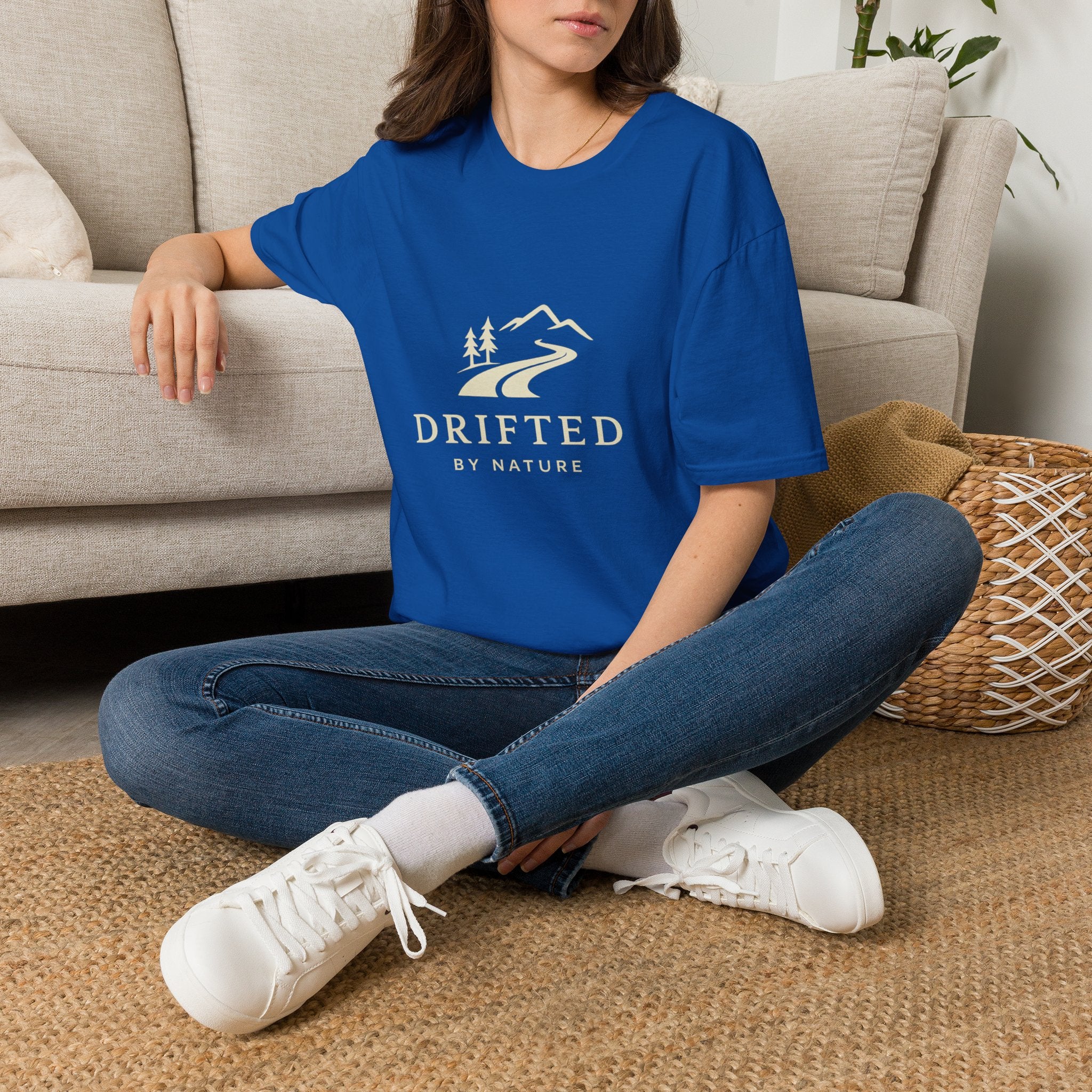 Not Lost, Just Moving Tee — Drifted by Nature Graphic T-Shirt