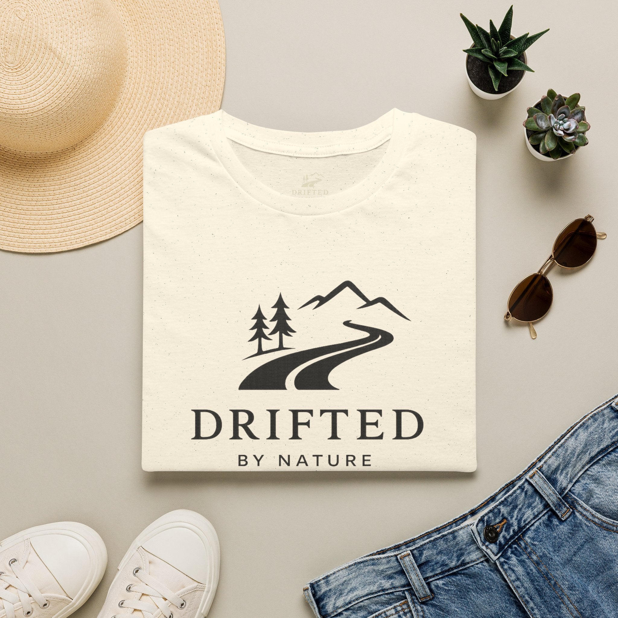 Not Lost, Just Moving Tee — Drifted by Nature Graphic T-Shirt