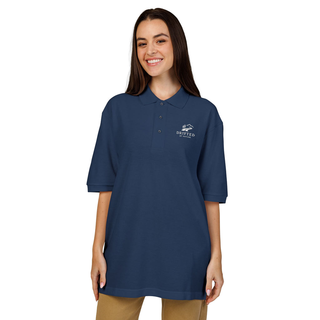Drifted by Nature Polo — Road & Mountain Graphic