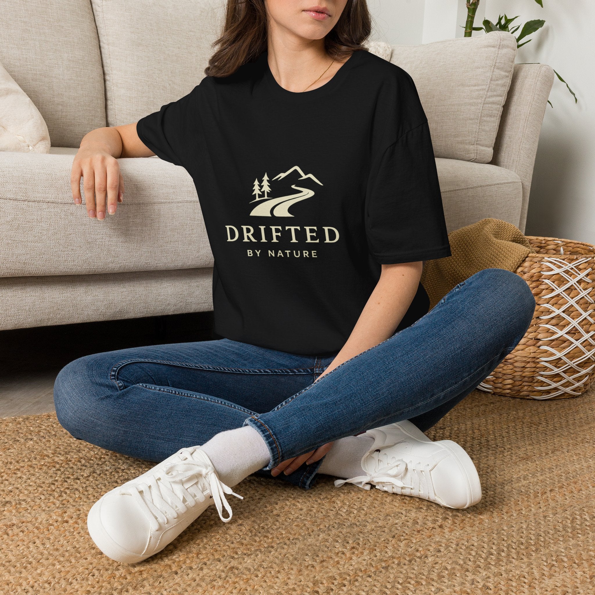 Not Lost, Just Moving Tee — Drifted by Nature Graphic T-Shirt