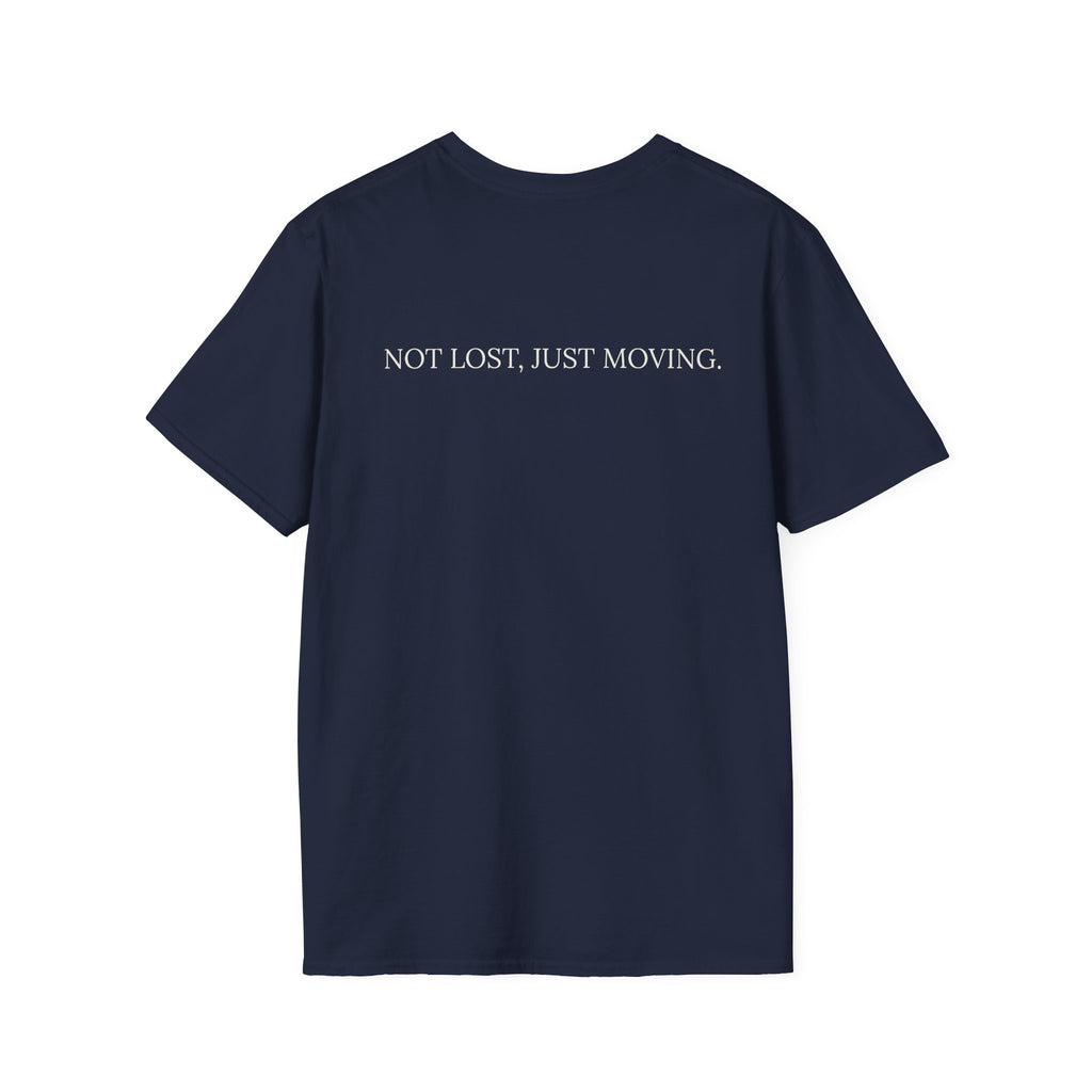 Not Lost, Just Moving Tee — Drifted by Nature Graphic T-Shirt