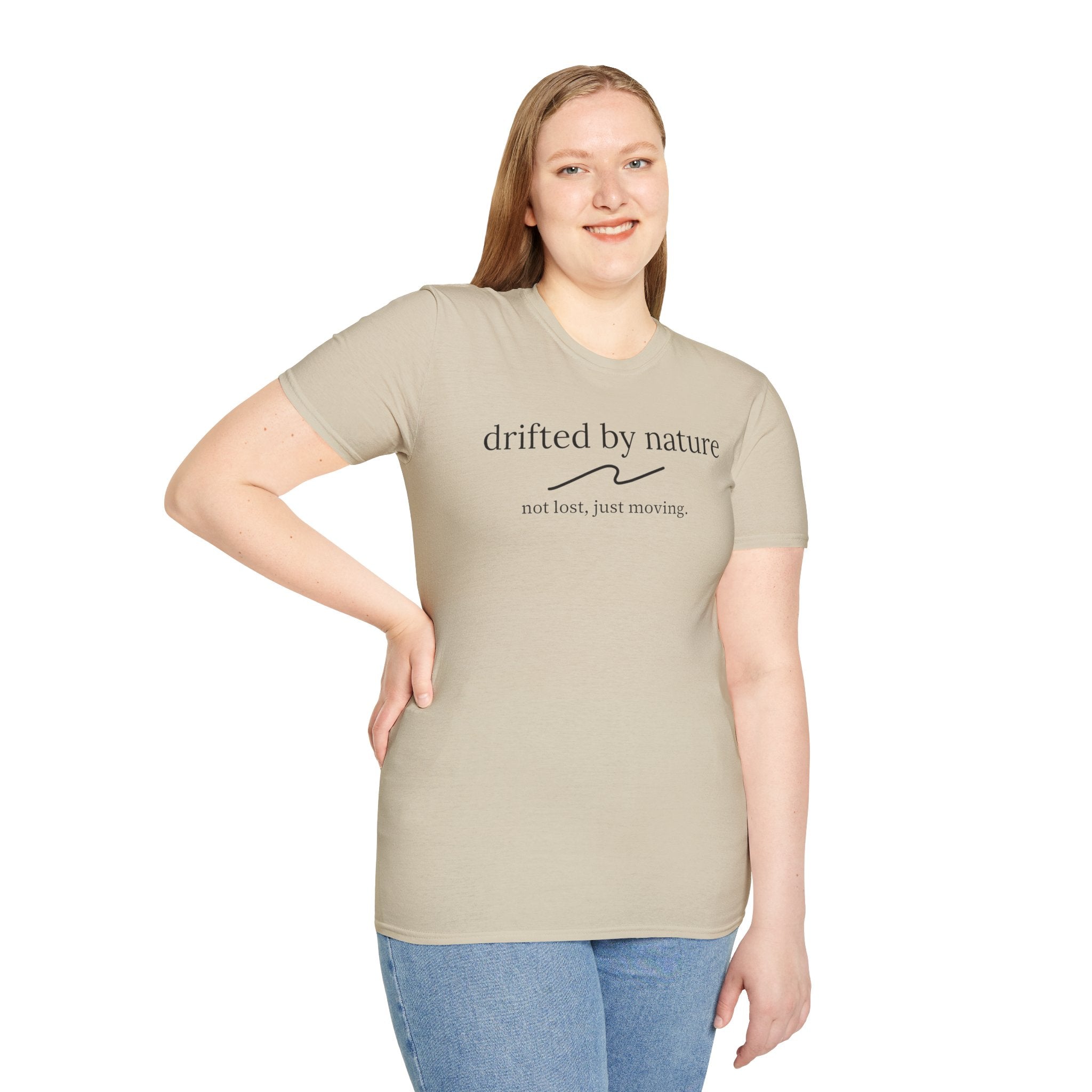 Not Lost, Just Moving — Original Drifted by Nature Tee