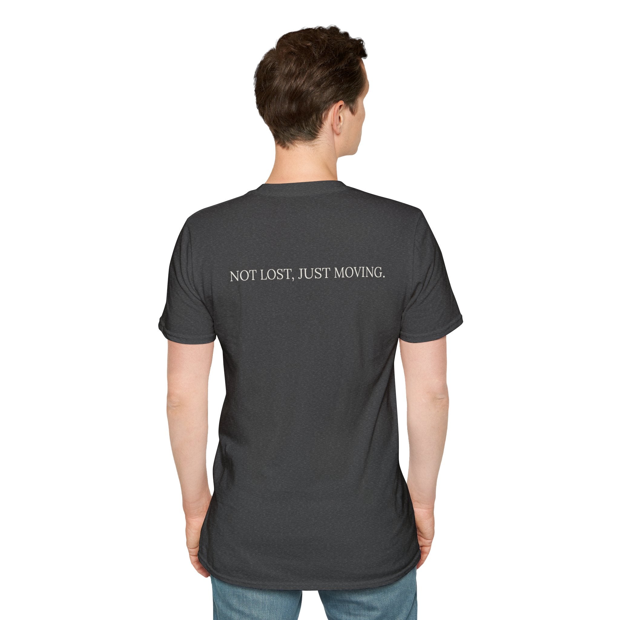 Not Lost, Just Moving Tee — Drifted by Nature Graphic T-Shirt