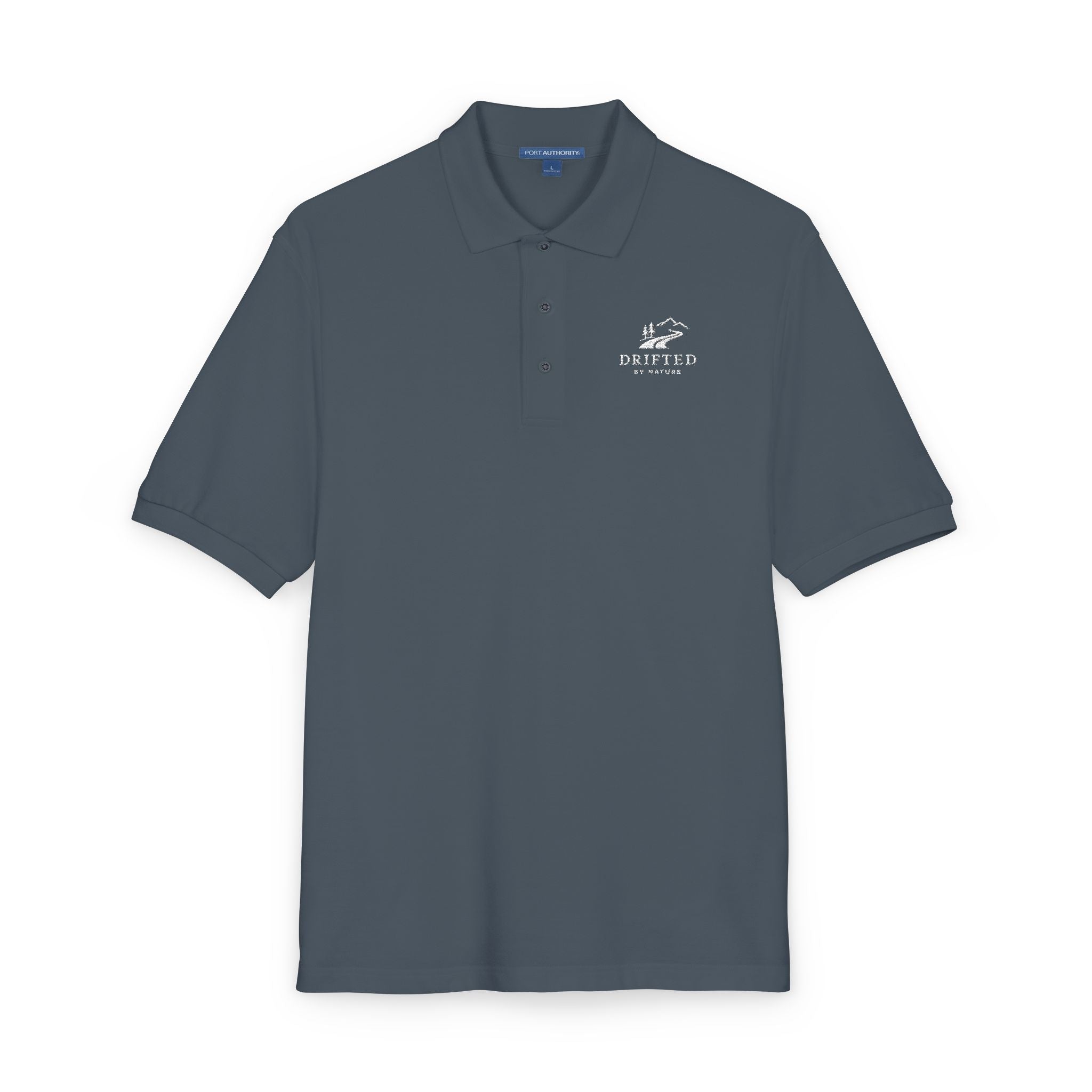 Drifted by Nature Polo — Road & Mountain Graphic