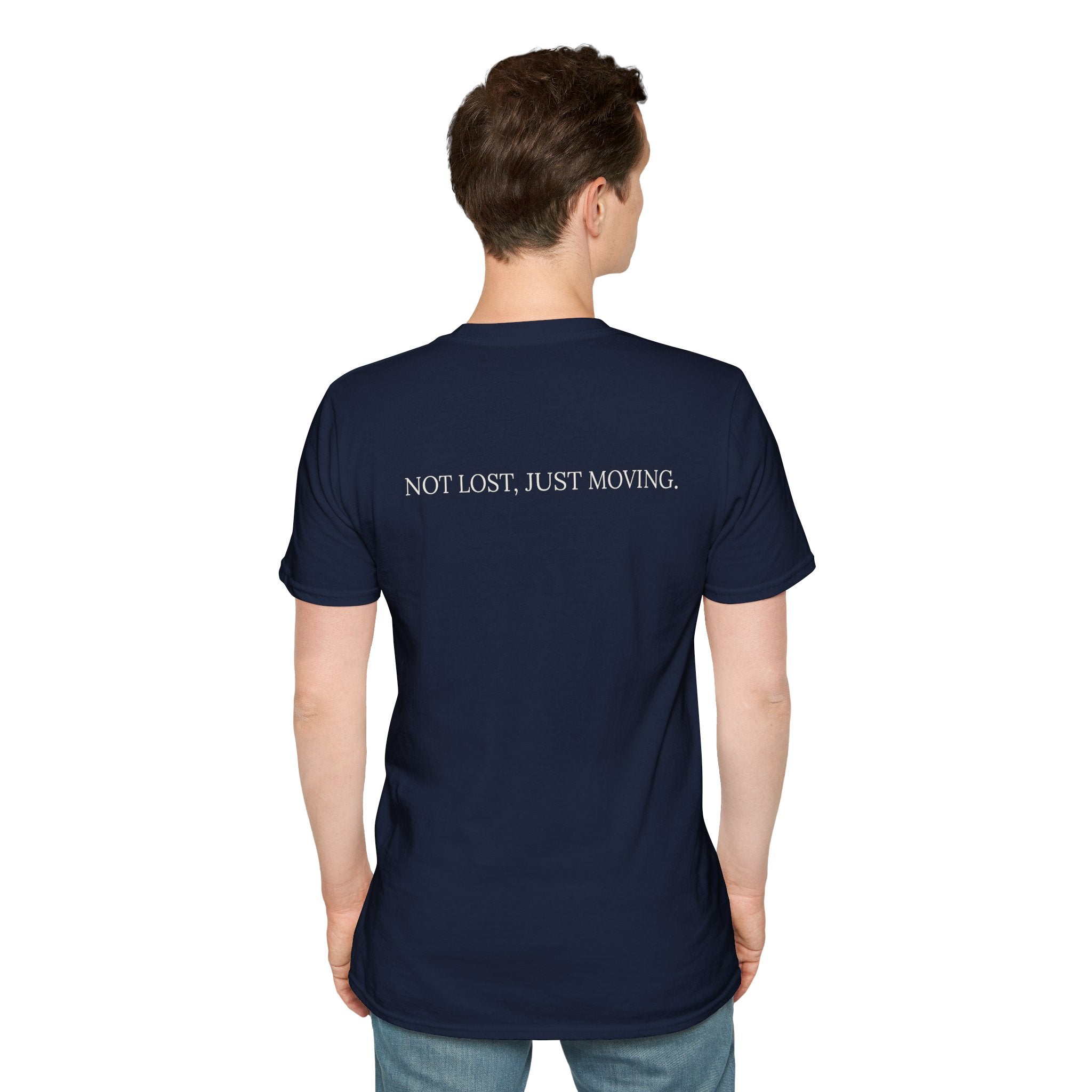 Not Lost, Just Moving Tee — Drifted by Nature Graphic T-Shirt