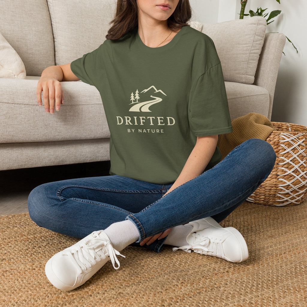 Not Lost, Just Moving Tee — Drifted by Nature Graphic T-Shirt