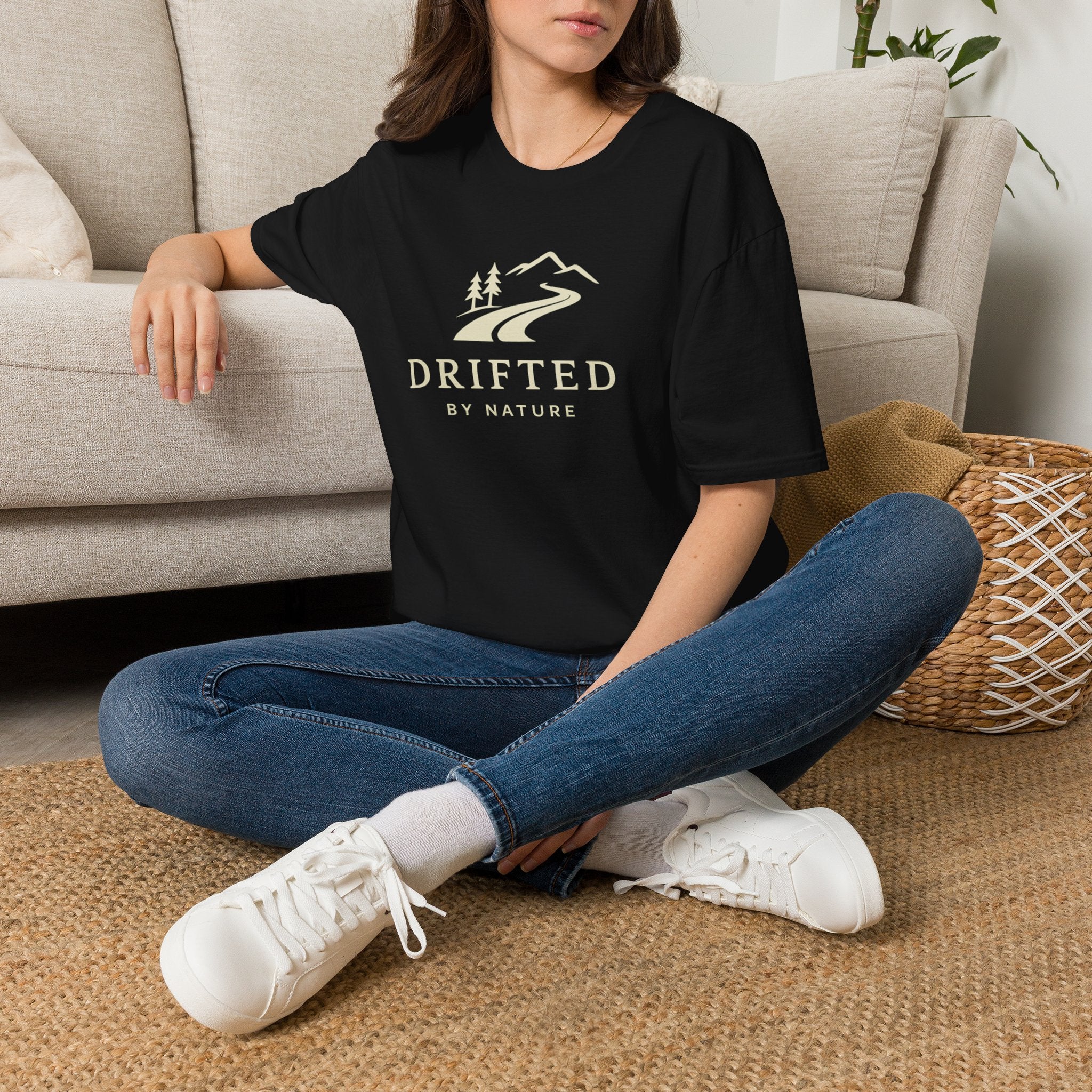Not Lost, Just Moving Tee — Drifted by Nature Graphic T-Shirt
