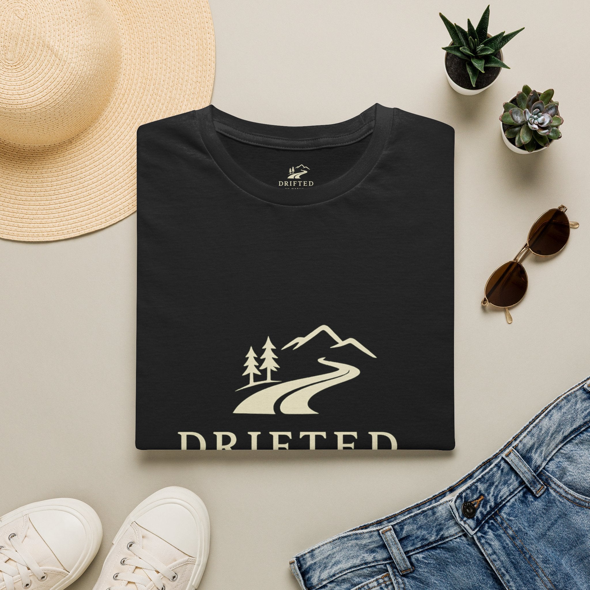 Not Lost, Just Moving Tee — Drifted by Nature Graphic T-Shirt