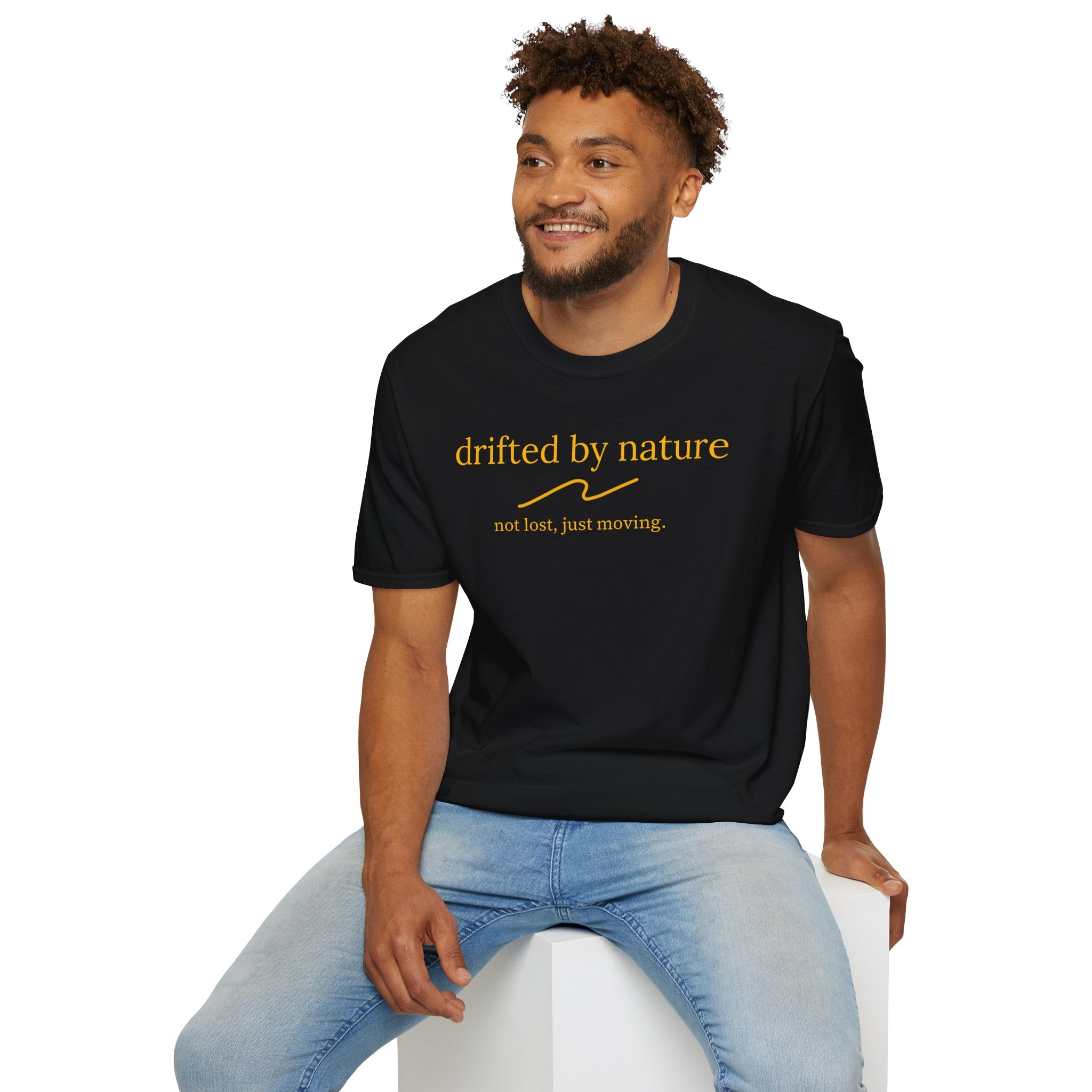 Not Lost, Just Moving — Original Drifted by Nature Tee