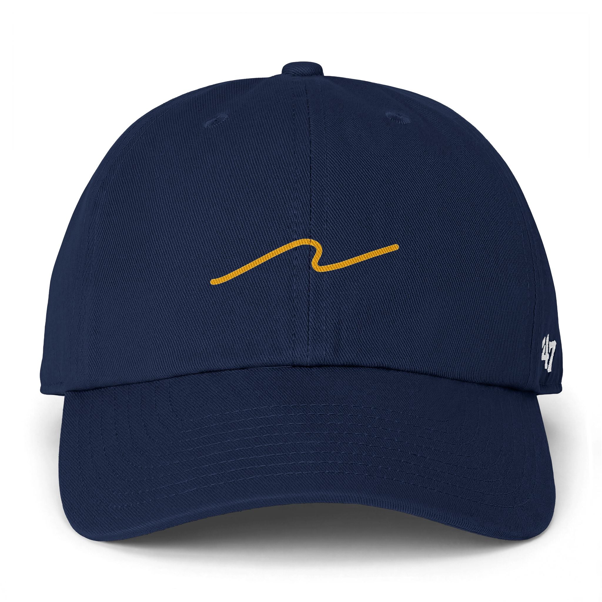 Minimal Wave Dad Hat — Embroidered Adventure Cap