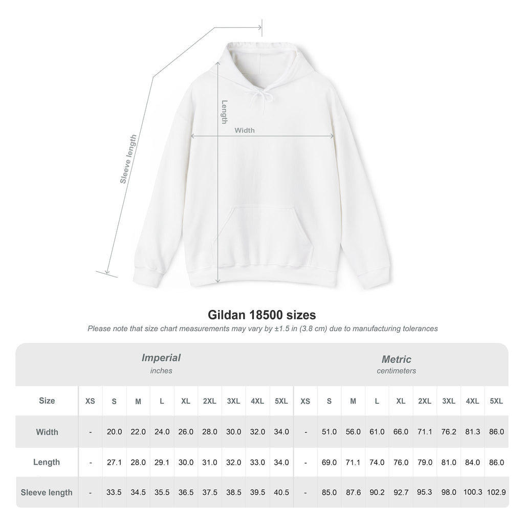 Drifted by Nature Hoodie — Minimal Mountain Road Graphic Hoodie