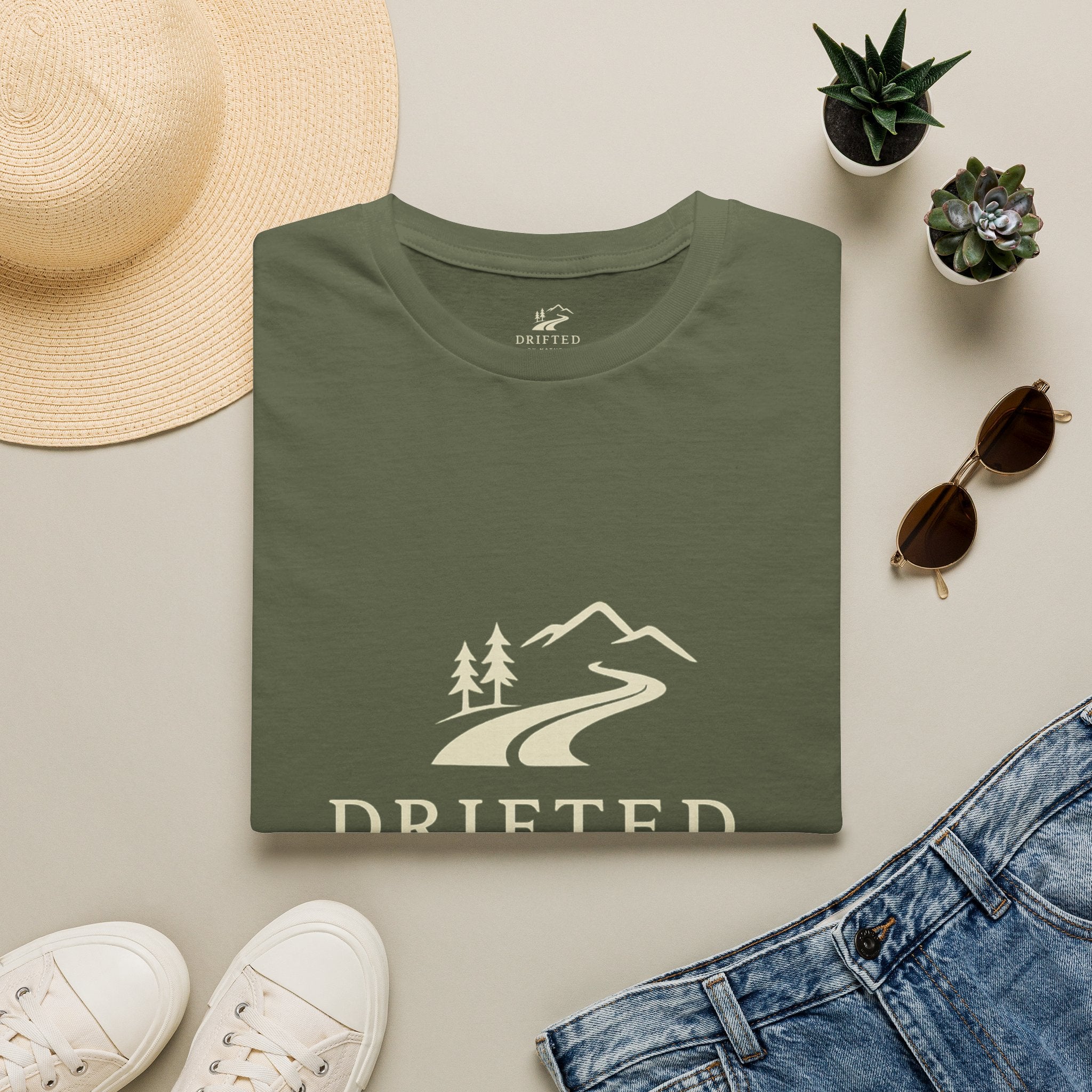 Not Lost, Just Moving Tee — Drifted by Nature Graphic T-Shirt