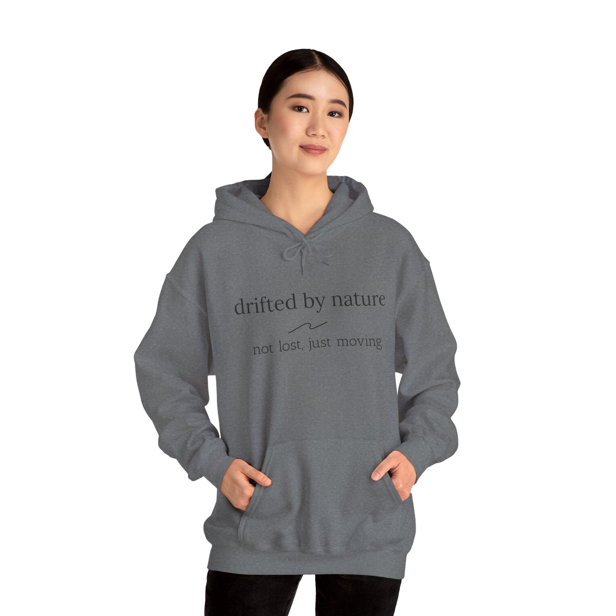 Original Drifted by Nature Hoodie — Unisex Heavy Blend Sweatshirt