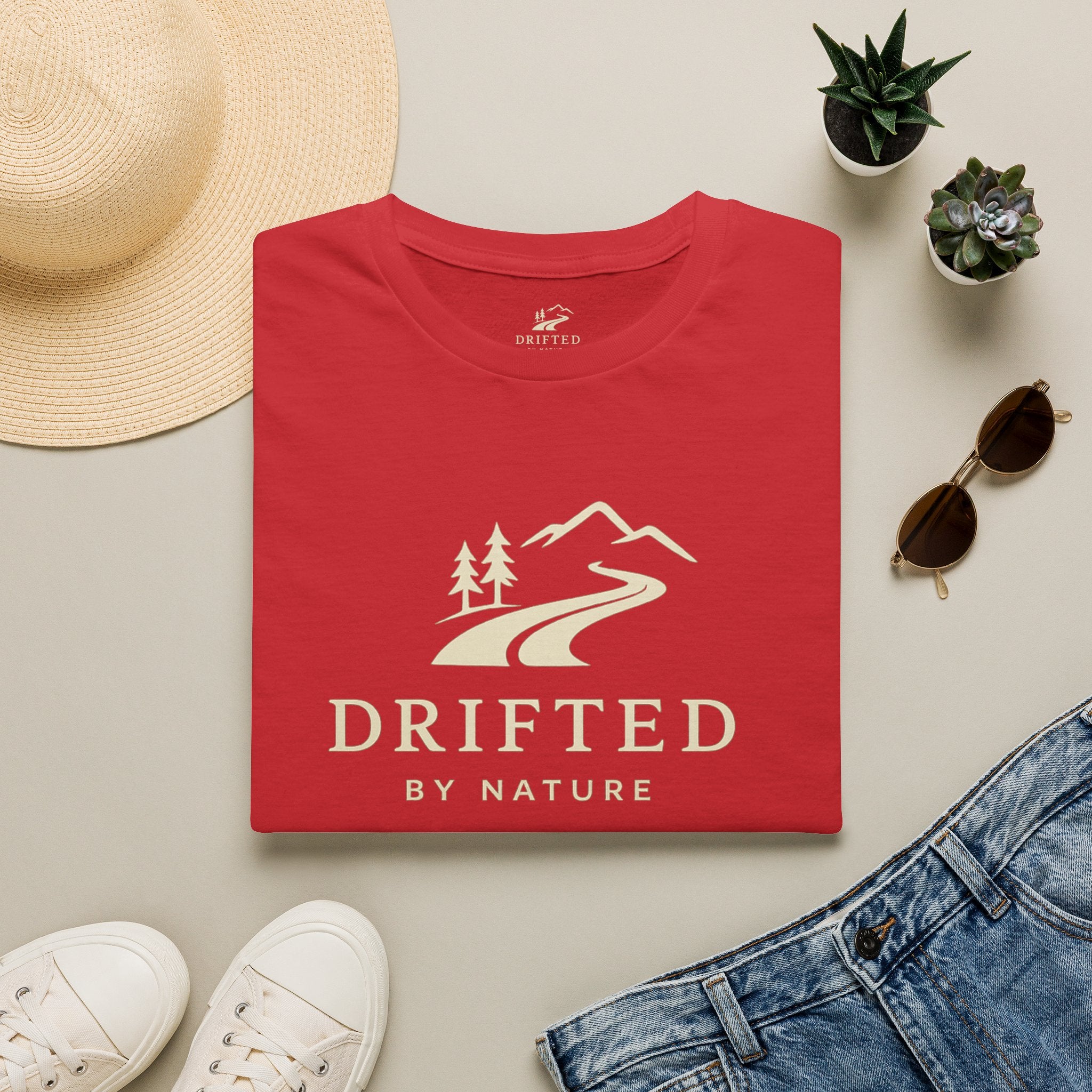Not Lost, Just Moving Tee — Drifted by Nature Graphic T-Shirt